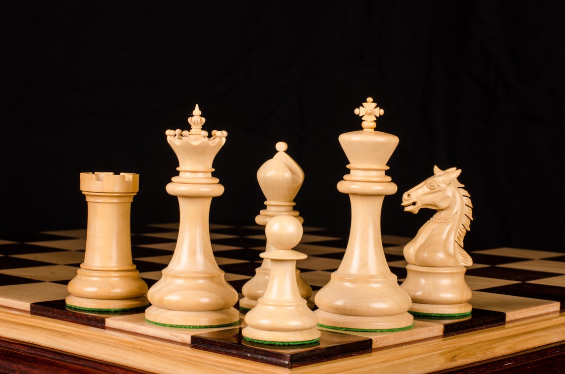 The Kings Crown Series Exclusive Chess Pieces Boxwood & Etsy