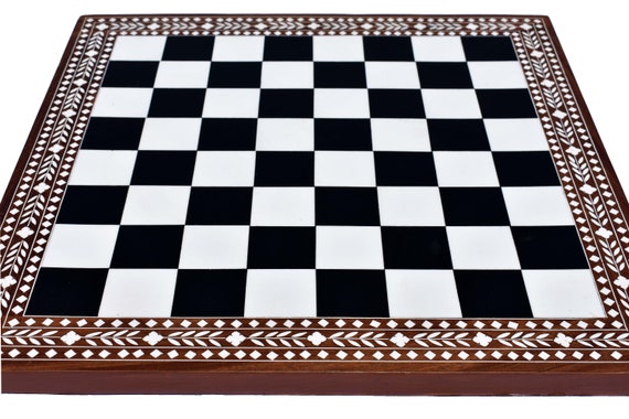 The Heritage Foldable handcrafted Chess Board , Sheesham wood with Rare  Inlay workmanship