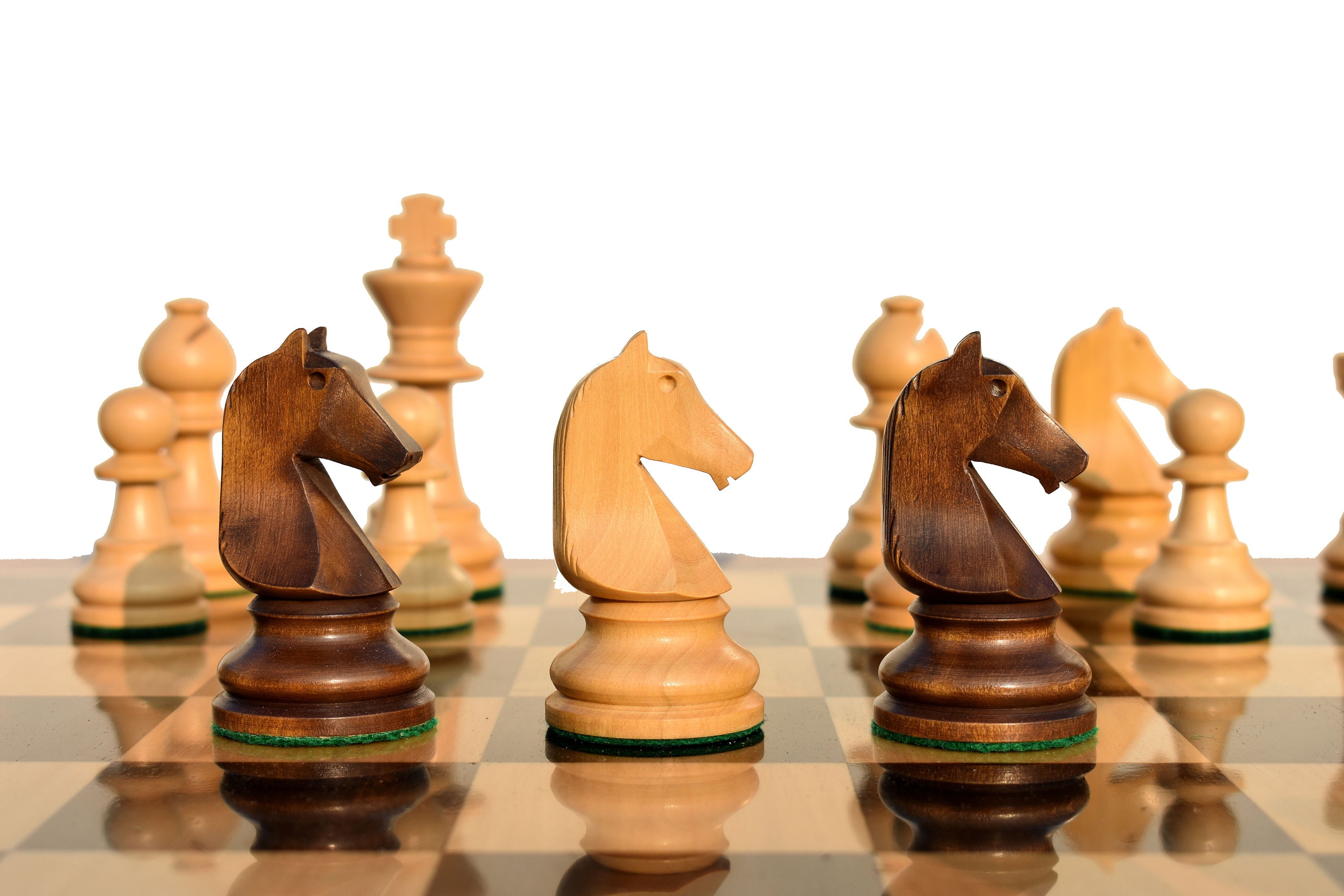 Jeu D'échecs Chavet 101/6 - Taille 6, Roi 94 Mm - Modèle B210 - Couleur Verte