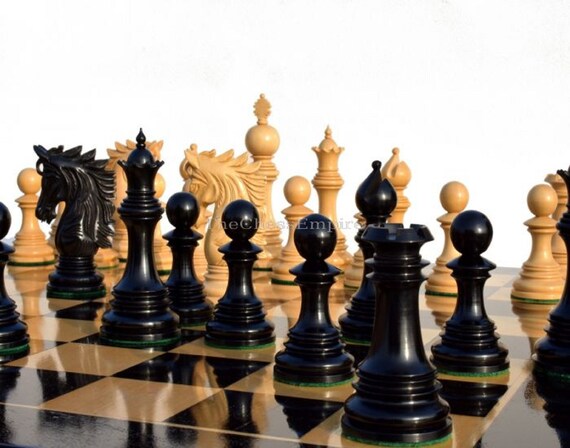 CLEARANCE - The Morphy Series Luxury Chess Pieces - 4.0 King