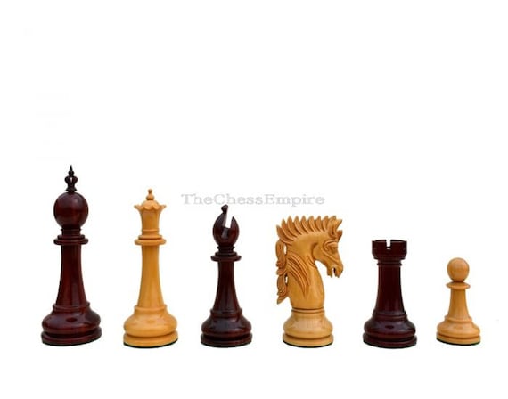 The Utgard Castle luxury Staunton luxury wood chess pieces -  Portugal