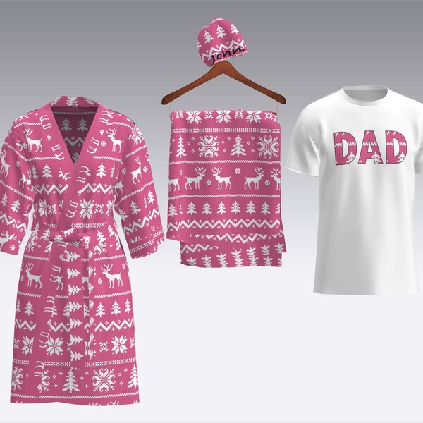 Pink Robe and Swaddle Set Etsy