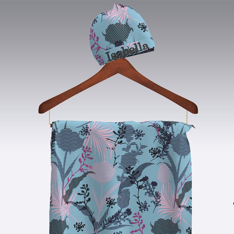 Matching Hospital Gown Home Delivery Robe Swaddle Etsy