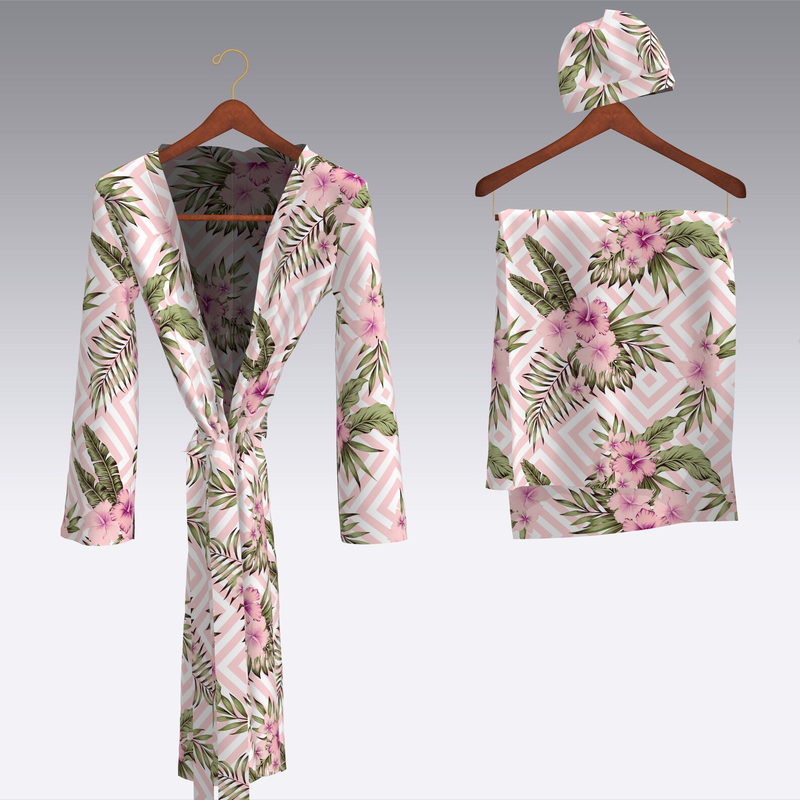 Delivery Robe Swaddle Set Hospital Set Mommy and Daddy Etsy