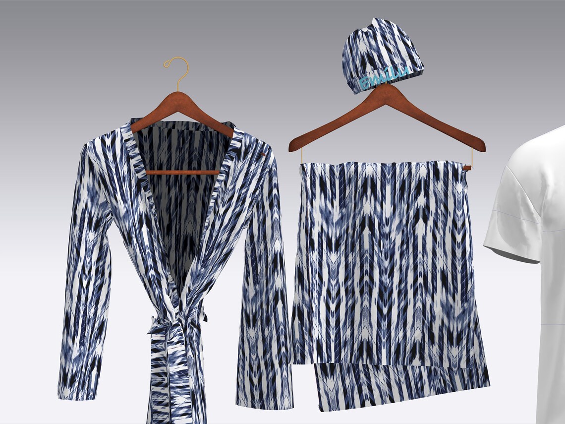 Delivery Robe Swaddle Set Mommy and Daddy Matching Hospital Etsy