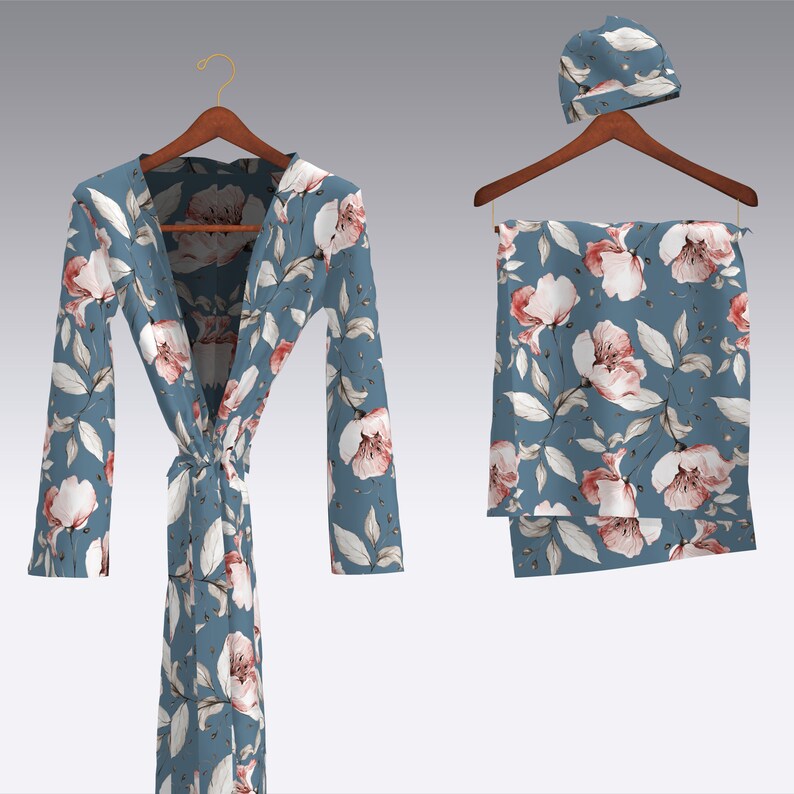 Delivery Robe Swaddle Set Hospital Set Mommy and Daddy Etsy