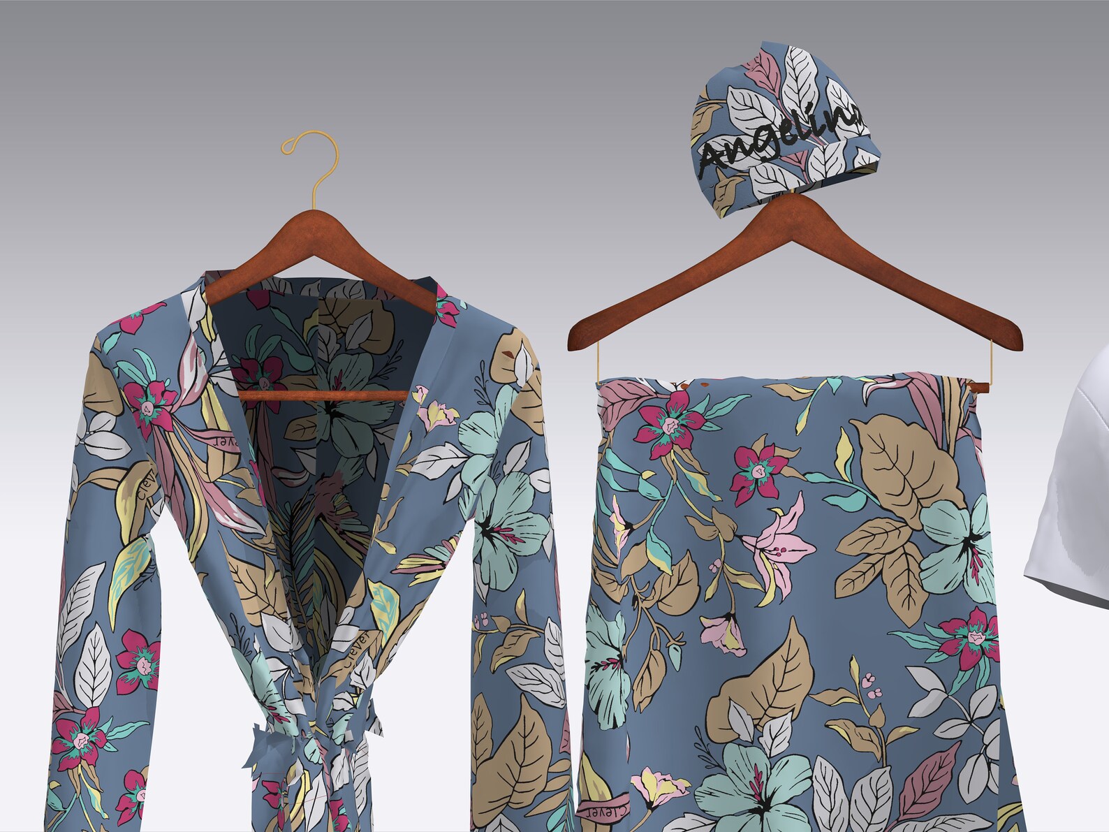 Delivery Robe Swaddle Set Mommy Matching Hospital Set Etsy