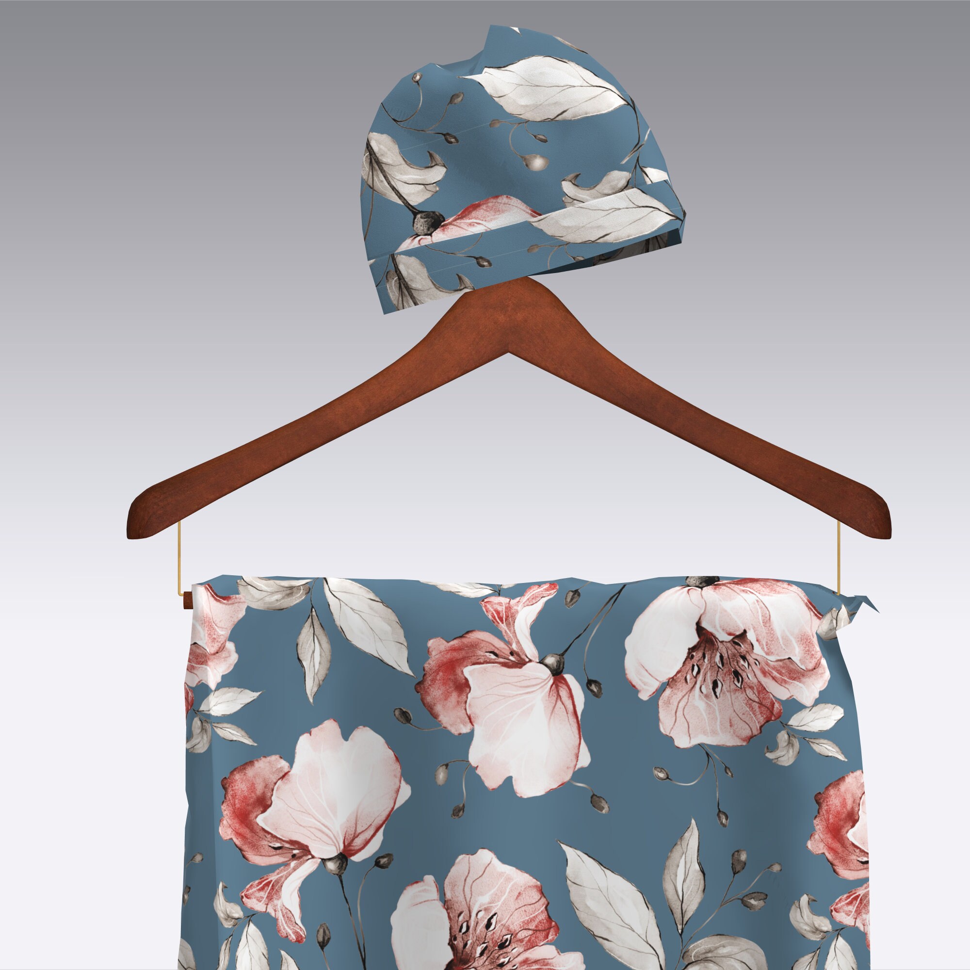 Delivery Robe Swaddle Set Hospital Set Mommy and Daddy Etsy