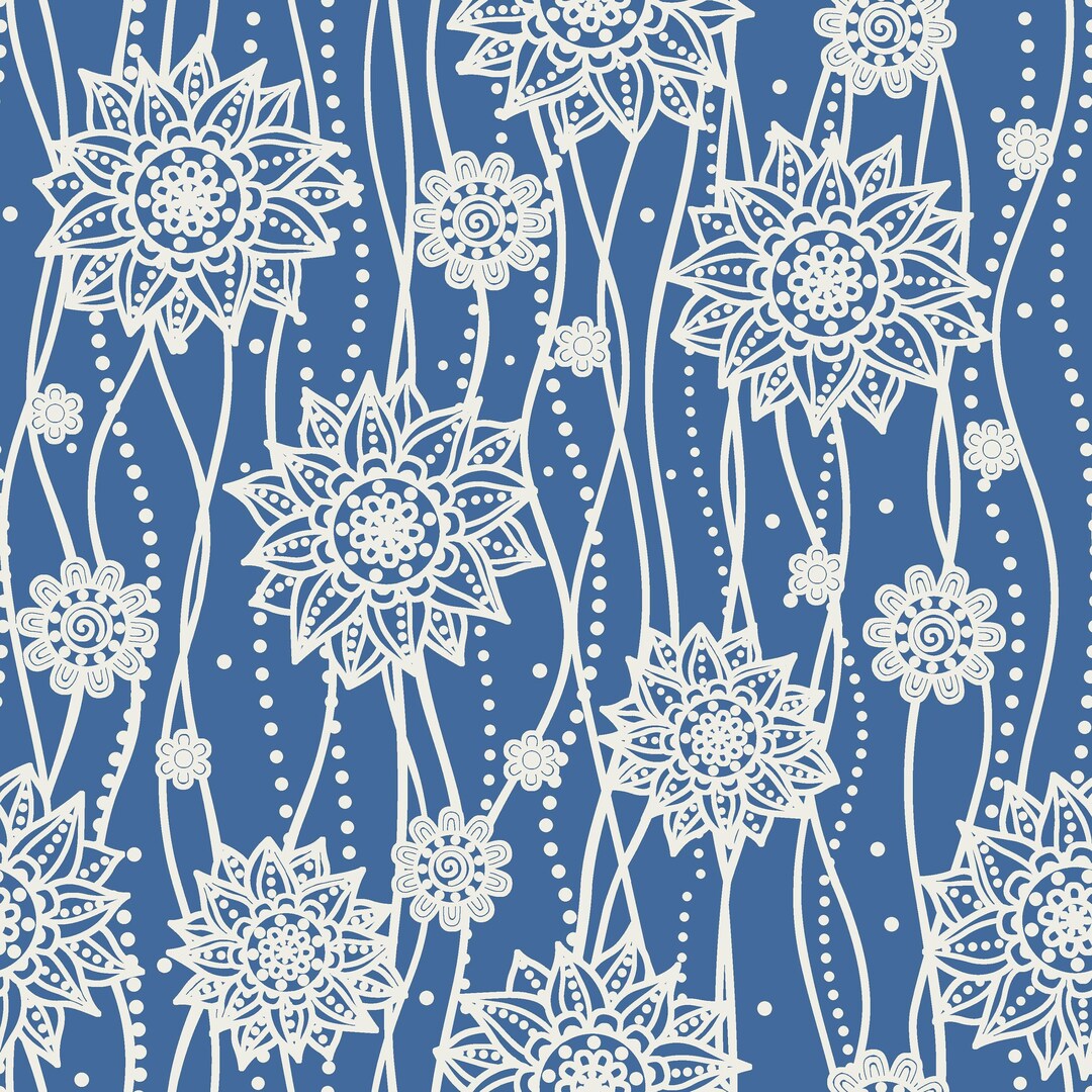 Floral Jersey, Fabric by the Yard, Cotton Elast Jersey, Designer Fabric, Comfortable Plus Size