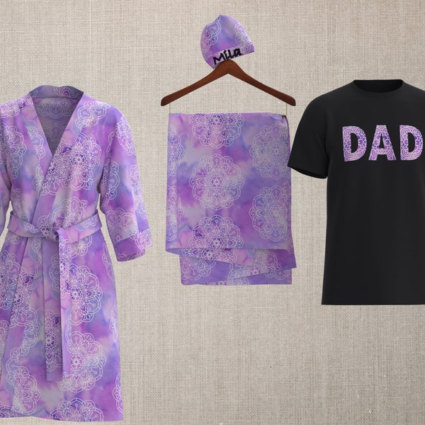 Purple Tie Dye Swaddle Etsy