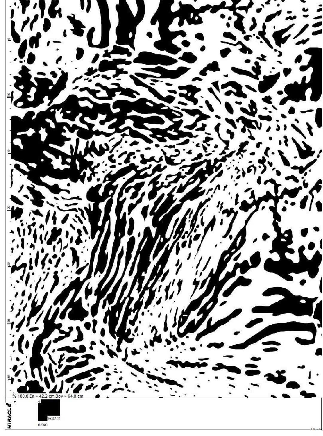 Jersey Fabric Leopard Print Black and White Animal Print Etsy