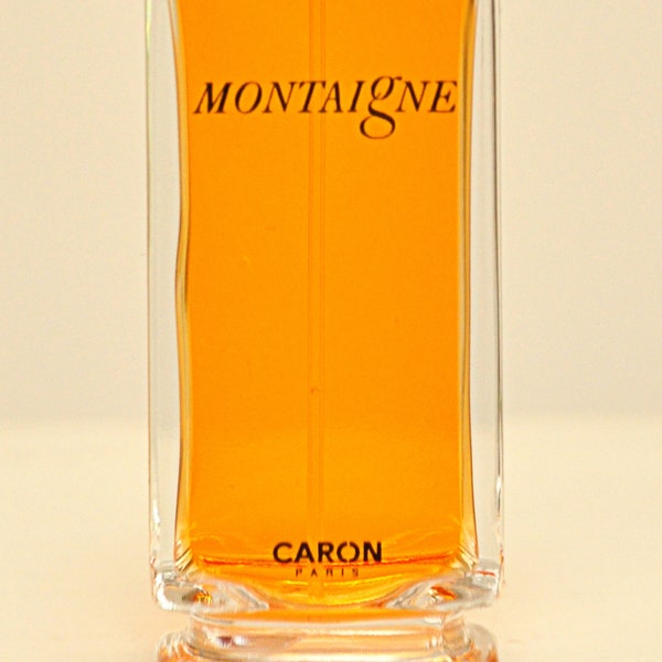 Caron Montaigne Eau de Parfum Edp 50ml Vaporisateur Parfum pour Femme Rare Vintage 1987 Comme sur la photo Sans boite.