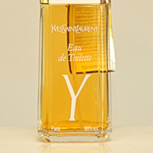 Ysl Yves Saint Laurent Y Eau de Toilette Edt 113ml 3.8 Fl. Oz. Spray Perfume Woman Rare Vintage 1964 image 1