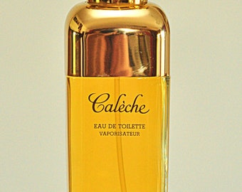 Hermès Caleche Eau de Toilette Edt 100ml 3.3 Fl. Oz. Spray Perfume For Woman Super Rare Vintage Old 1961 Version 1985