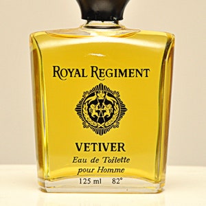 Max Factor Royal Regiment - Vetiver Eau de Toilette Pour Homme Edt 125ml 4,22 Fl.Oz. Splash Perfume For Men Ultra Rare Vintage 1970s