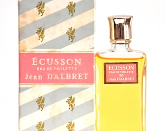 Vintage 1940s Sealed and Corded Jean D'albret ECUSSON Eau De