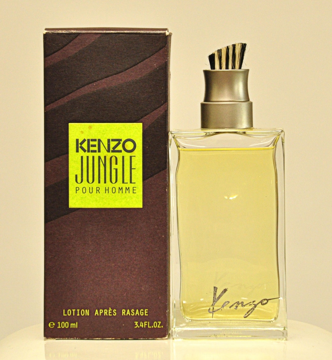 Kenzo Jungle Pour Homme Lotion After Shave Lotion 100ml 3.4 Fl. Oz