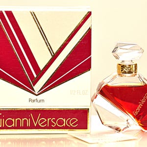 Gianni Versace by Gianni Versace Parfum 15ml 1/2 Fl.Oz. Splash Not Spray Perfume Extract for Woman Super Rare Vintage 1981