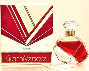 Perfume de mujer Gianni Versace de Gianni Versace, 15 ml, sin spray, muy raro, cosecha 1981