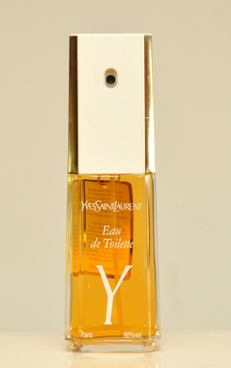 Ysl Yves Saint Laurent Y Eau de Toilette Edt 113ml 3.8 Fl. Oz. Spray Perfume Woman Rare Vintage 1964 image 5