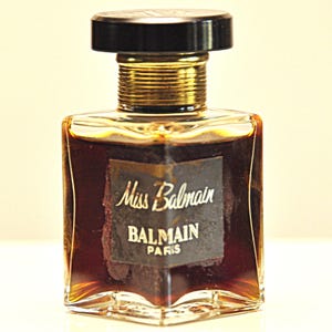 Pierre Balmain Miss Balmain Extrait de Parfum 14ml 0,47 Fl. Oz. Splash Perfume Extract Woman Super Rare Vintage 1967