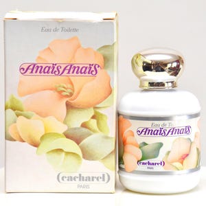 Cacharel Anais Anais Eau de Toilette 100ml 3.4 Fl. Oz. Splash (not spray) Perfume for Woman First Version Super Rare Vintage 1978