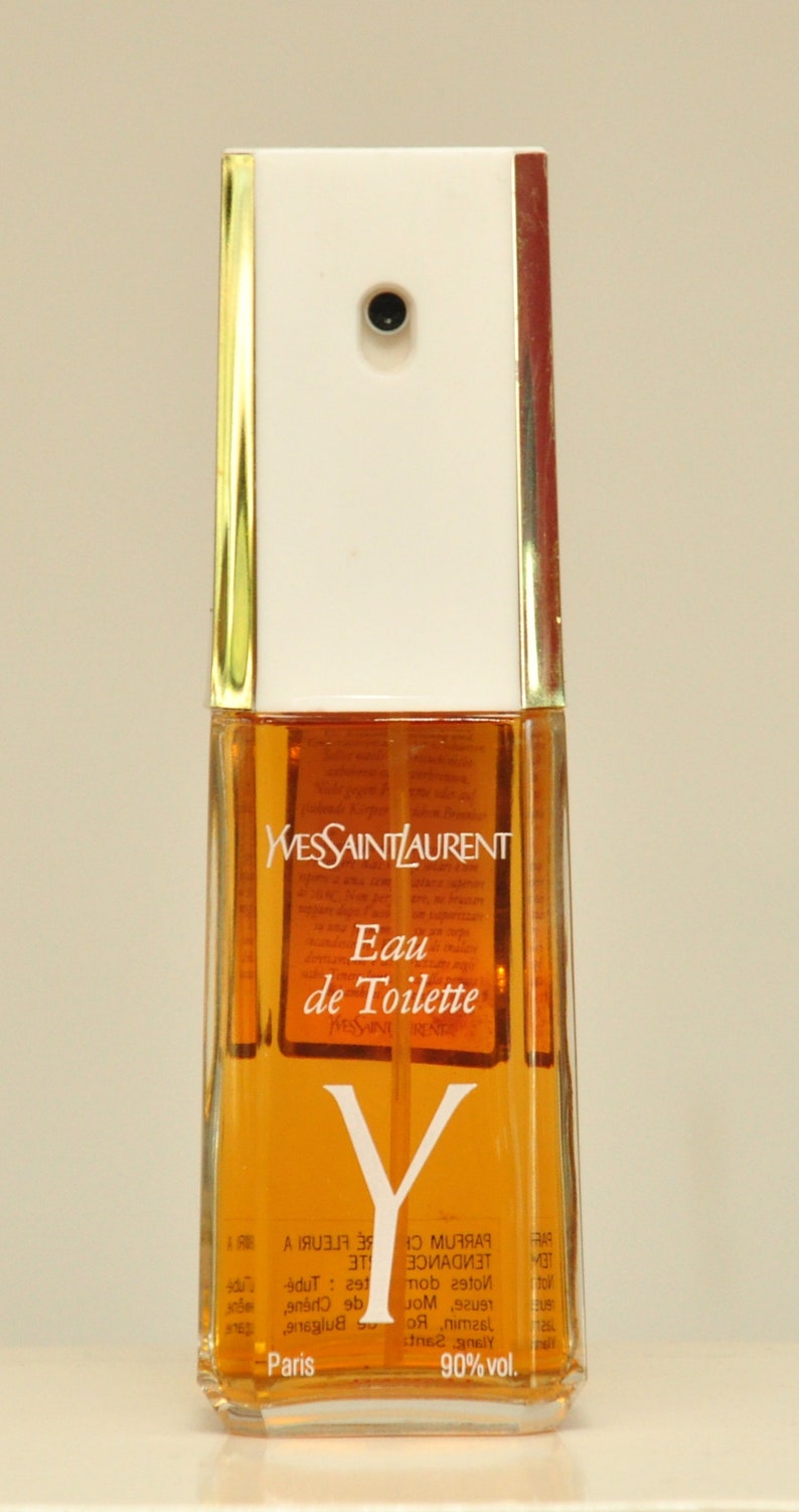 Ysl Yves Saint Laurent Y Eau de Toilette Edt 113ml 3.8 Fl. Oz. Spray Perfume Woman Rare Vintage 1964 image 10