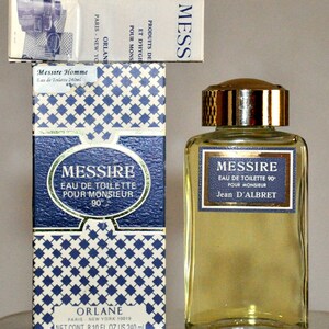 Parfum Homme Jean D'Albret Messire 144ml - Parfum De Toilette NEUF RARE Hors Production - Paris