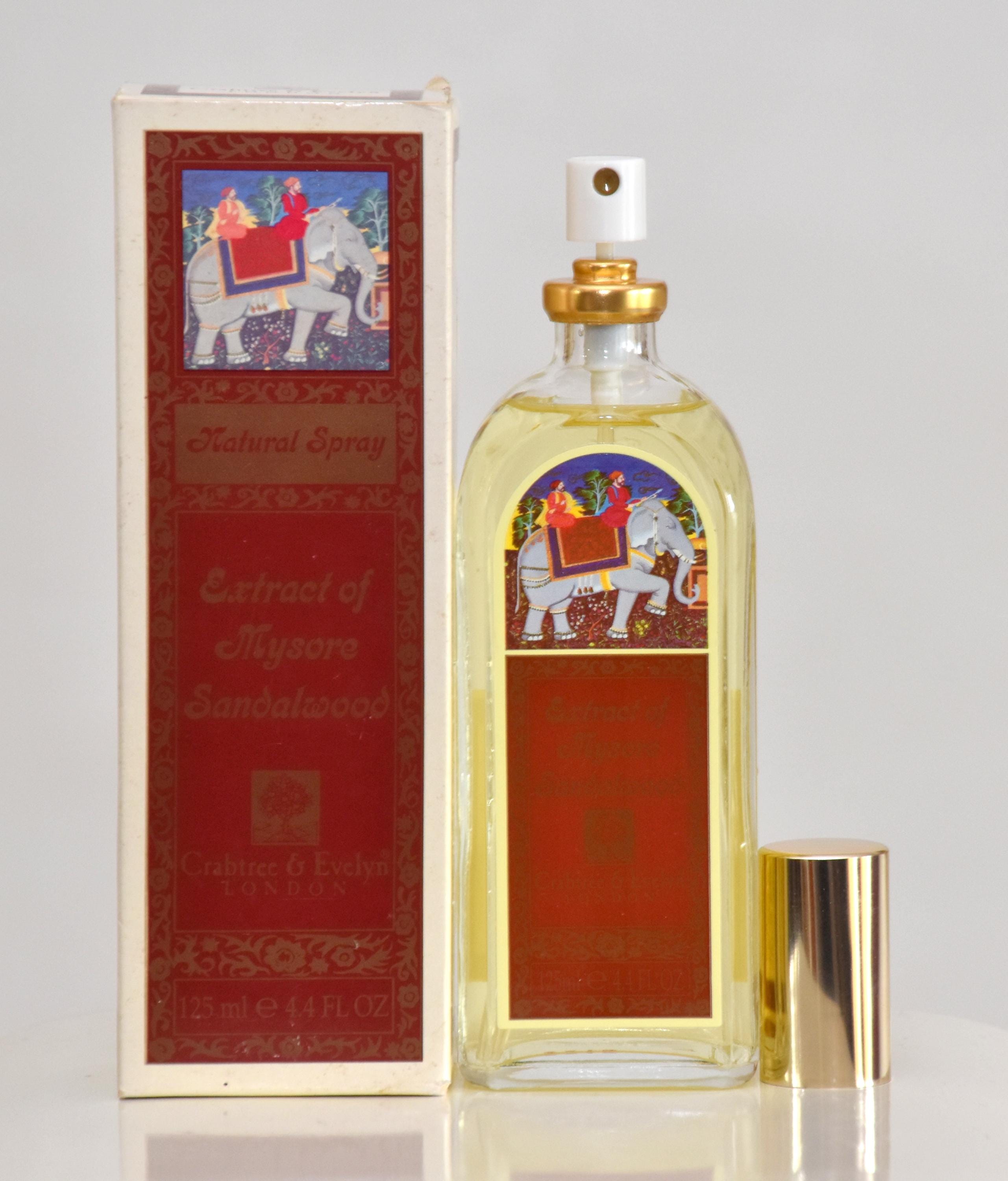 Crabtree & Evelyn Extract of Mysore Sandalwood 125ml Natural Spray