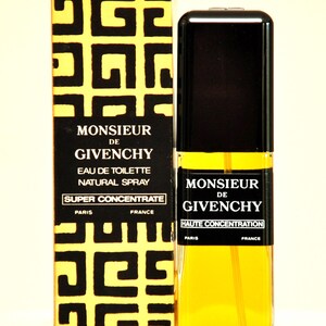 Givenchy Monsieur de Givenchy Haute Concentration Eau de Toilette Edt 50ml Spray Herrenparfum Seltene Vintage 1959 1985 Version