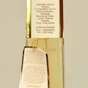 Ysl Yves Saint Laurent Y Eau de Toilette Edt 113ml 3.8 Fl. Oz. Spray Perfume Woman Rare Vintage 1964 image 9