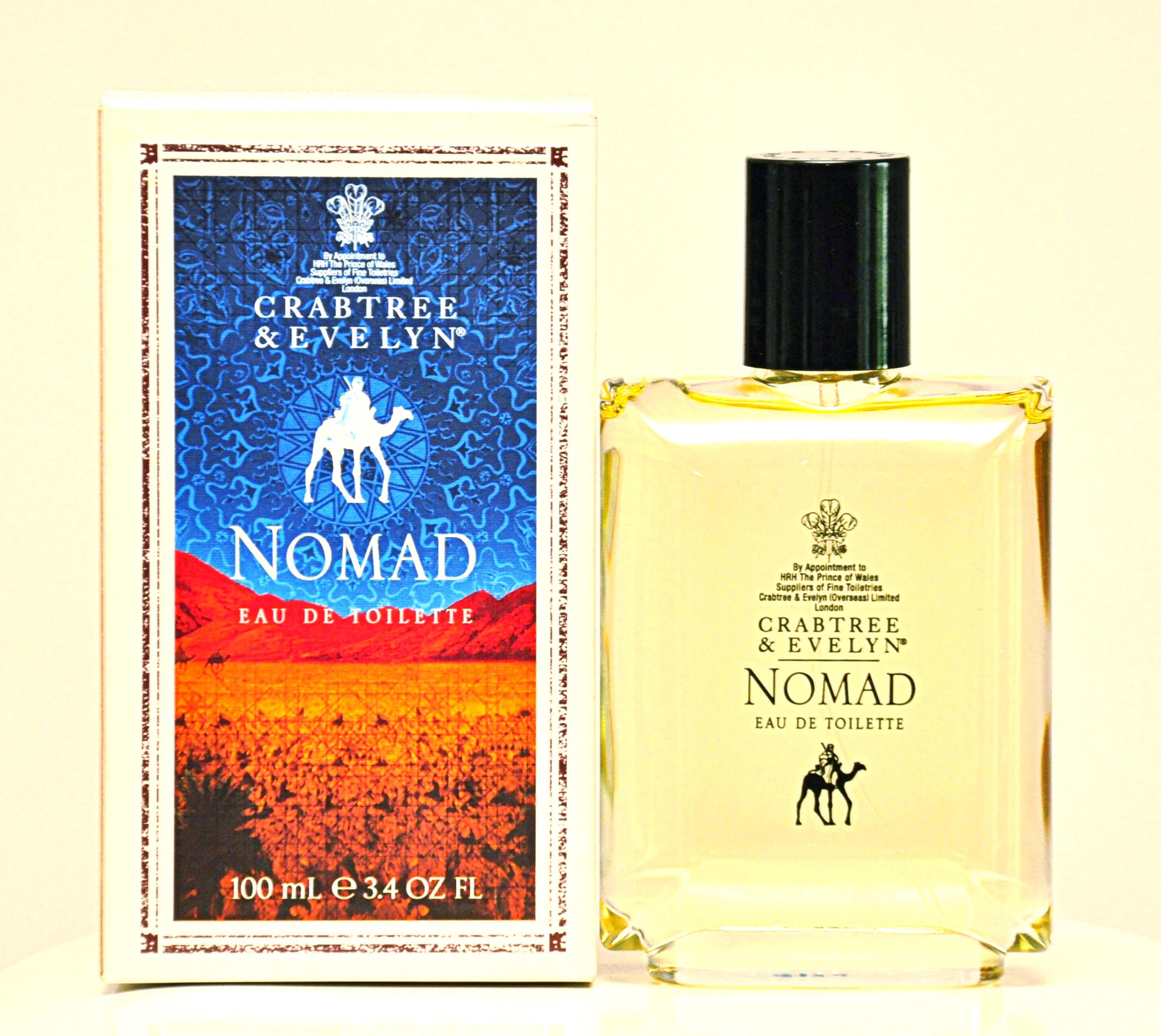 Crabtree & Evelyn Nomad Eau De Toilette for Men 100ml Splash 3.4