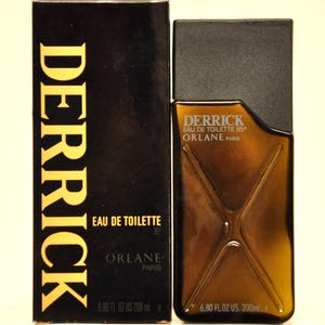 Orlane Derrick Eau de Toilette Edt Splash Não Spray 200ml Perfume Masculino Muito Raro Vintage 1978