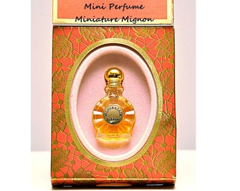 MINIATURE 2,4 ml Jean Desprez Sheherazade Parfum de Toilette Miniatyr parfym för kvinnor Rare Vintage 1983