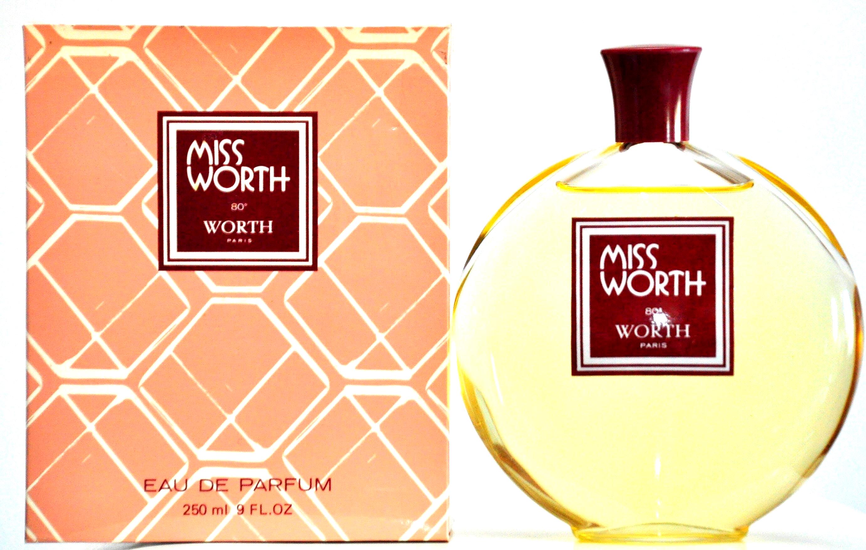 WORTH MISS WORTH EAU DE PARFUM 118ml 香水 MISS WORTH EDP SPLASH 118 ML BY WORTH | eBay