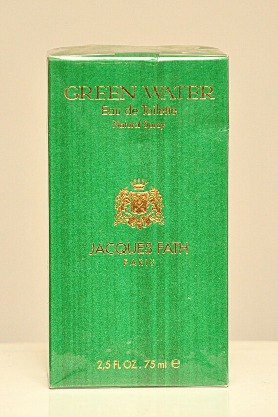 Jacques Fath Green Water Eau de Toilette Edt 75ml 2,5 Fl. Oz 