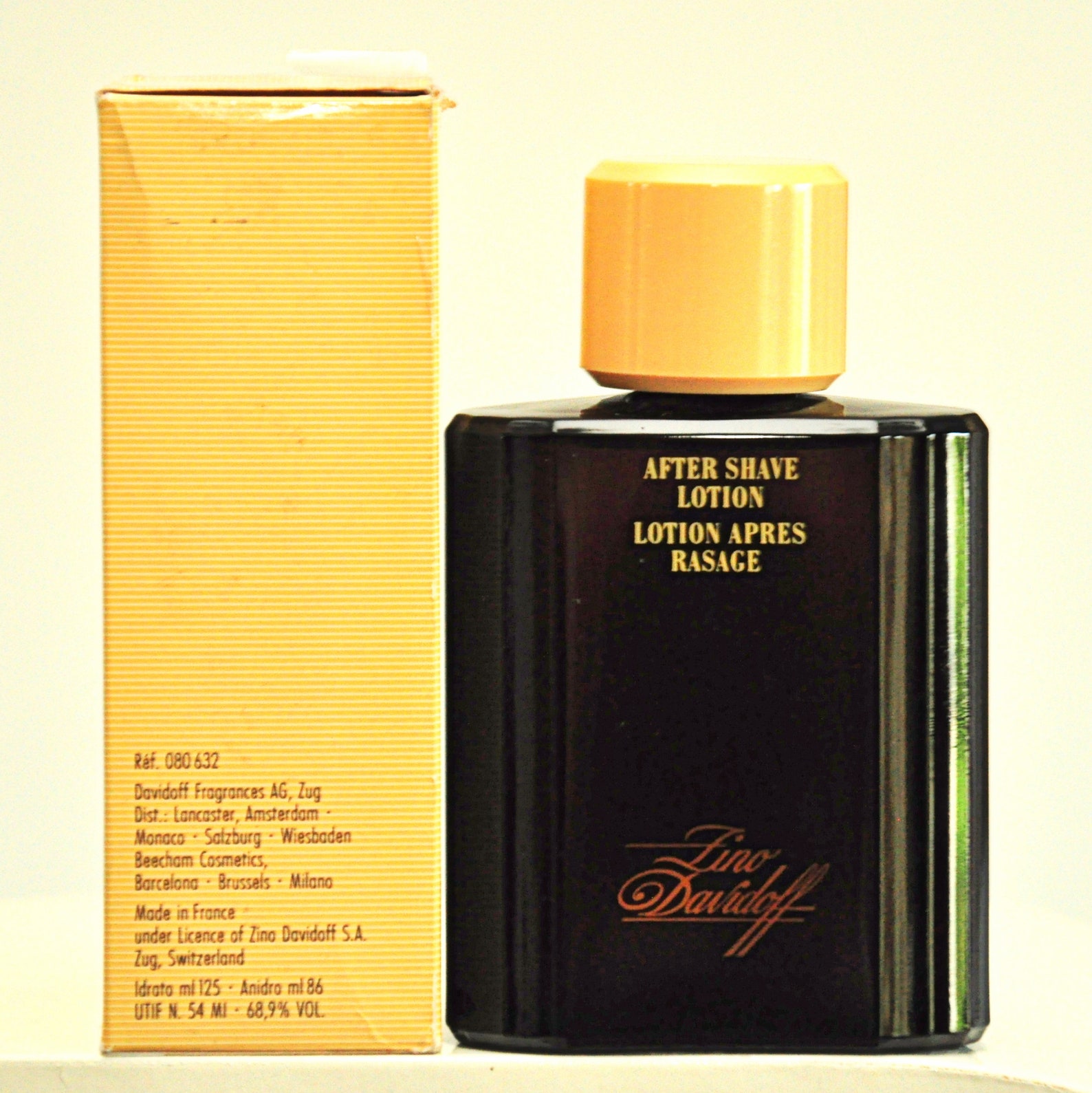 Zino Davidoff After Shave Lotion 125ml Splash No Spray After Etsy France