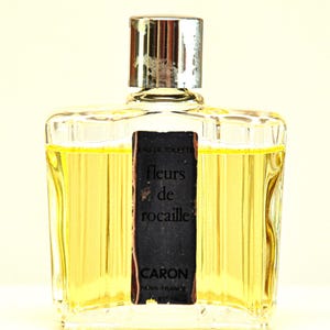 Caron Fleurs de Rocaille Eau de Toilette Edt 60ml Splash Non Spray Damenparfüm Seltene Vintage Version 1977