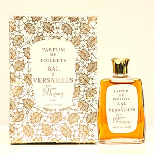 Jean Desprez Bal à Versailles Parfum de Toilette 15ml 1/2 Fl. Oz. Splash Perfume for Woman Super Rare Vintage 1962