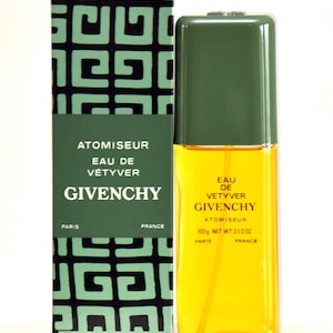 Givenchy Eau de Vetyver 100 ml Atomiseur Herrenparfüm Sehr selten Vintage 1959 Version 1979