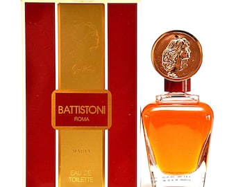 Battistoni Marta Eau de Toilette 50ml 1.7 Fl. Oz. Splash Perfume for Woman Rare Vintage 1986