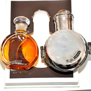 Fabergé Cavale Pure Parfum Concentre 15ml 1/2 Fl. Oz. Boitier Luxe Silver Plate No Spray Splash Profumo Donna Super Raro Vintage 1975