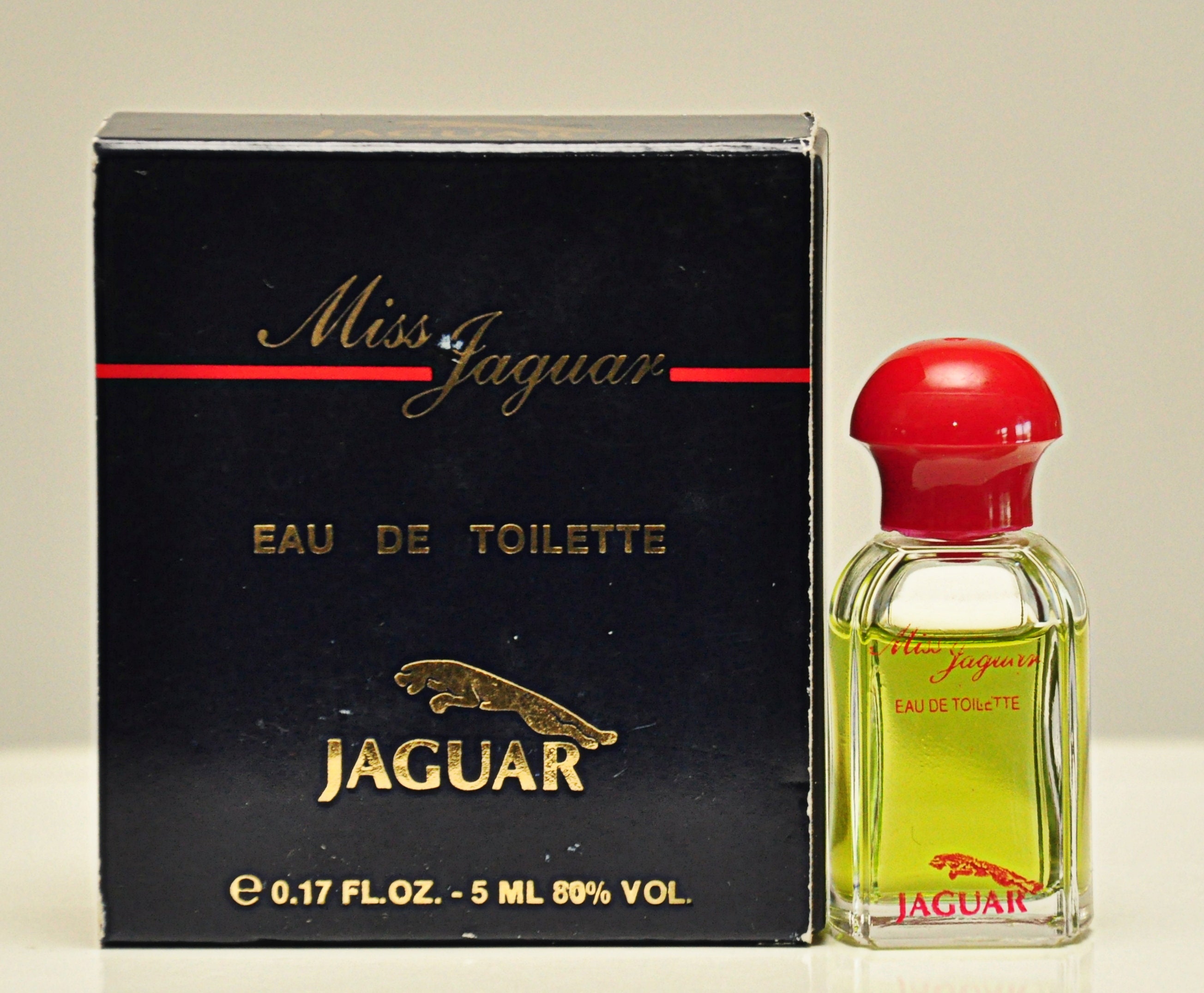 MINIATURE 5 Ml 0.17 Fl. Oz. Jaguar Miss Jaguar Eau De Toilette