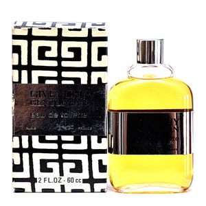 Givenchy Gentleman Eau de Toilette 60ml Splash Herrenparfum Seltenes Vintage 1974 Erste Version
