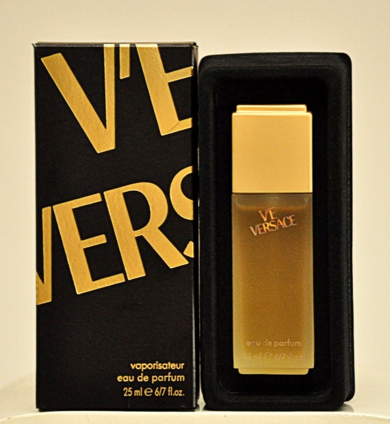 Gianni Versace V'E Eau de Parfum Edp 25ml Spray Damesparfum Zeer Zeldzaam  Vintage 1989 - Etsy Nederland