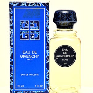 Givenchy Eau de Givenchy Eau de Toilette 120 ml Splash Damenparfüm Rare Vintage 1980