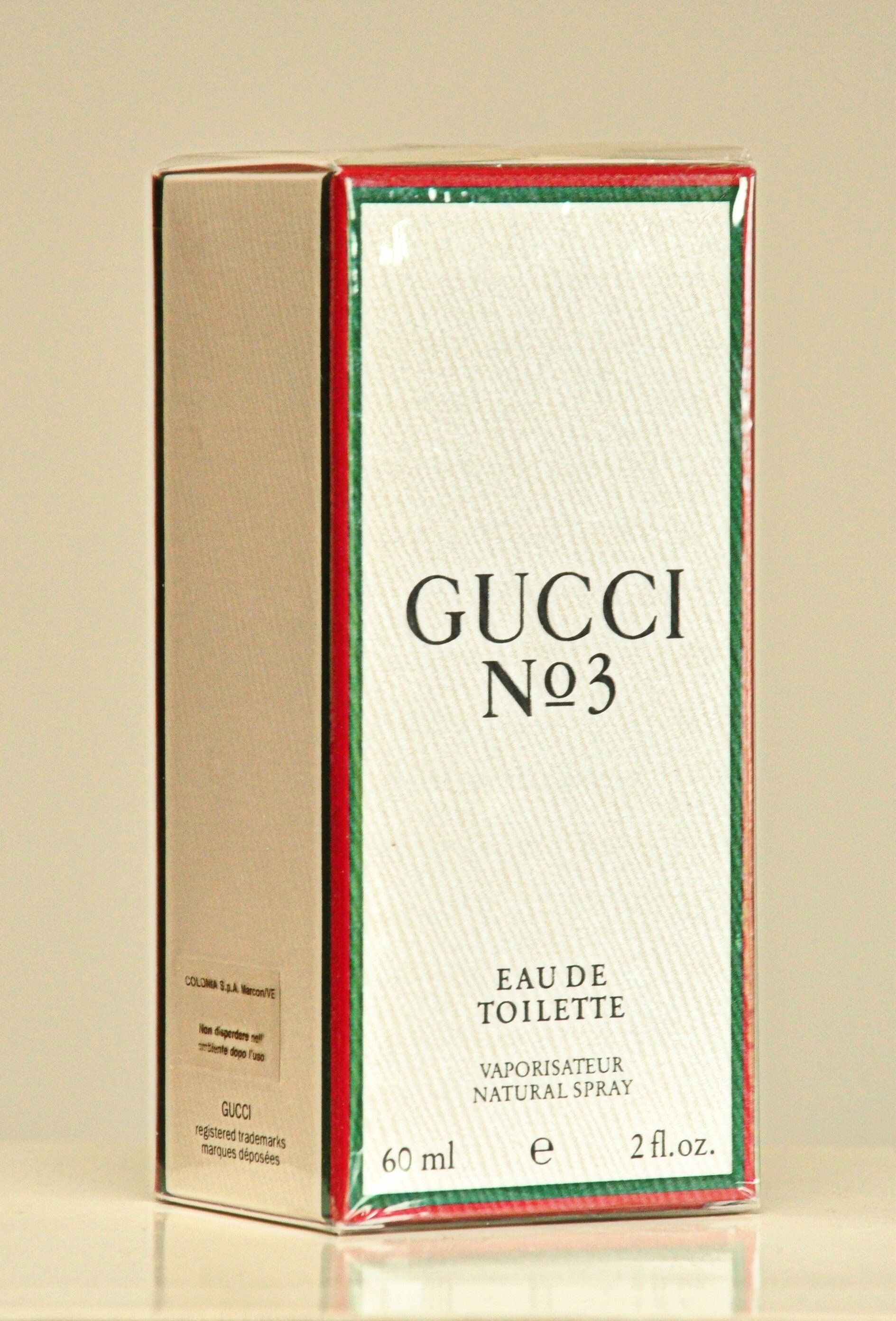 Gucci No 3 by Gucci Eau De Toilette Edt ml 2 Fl. Oz. Spray