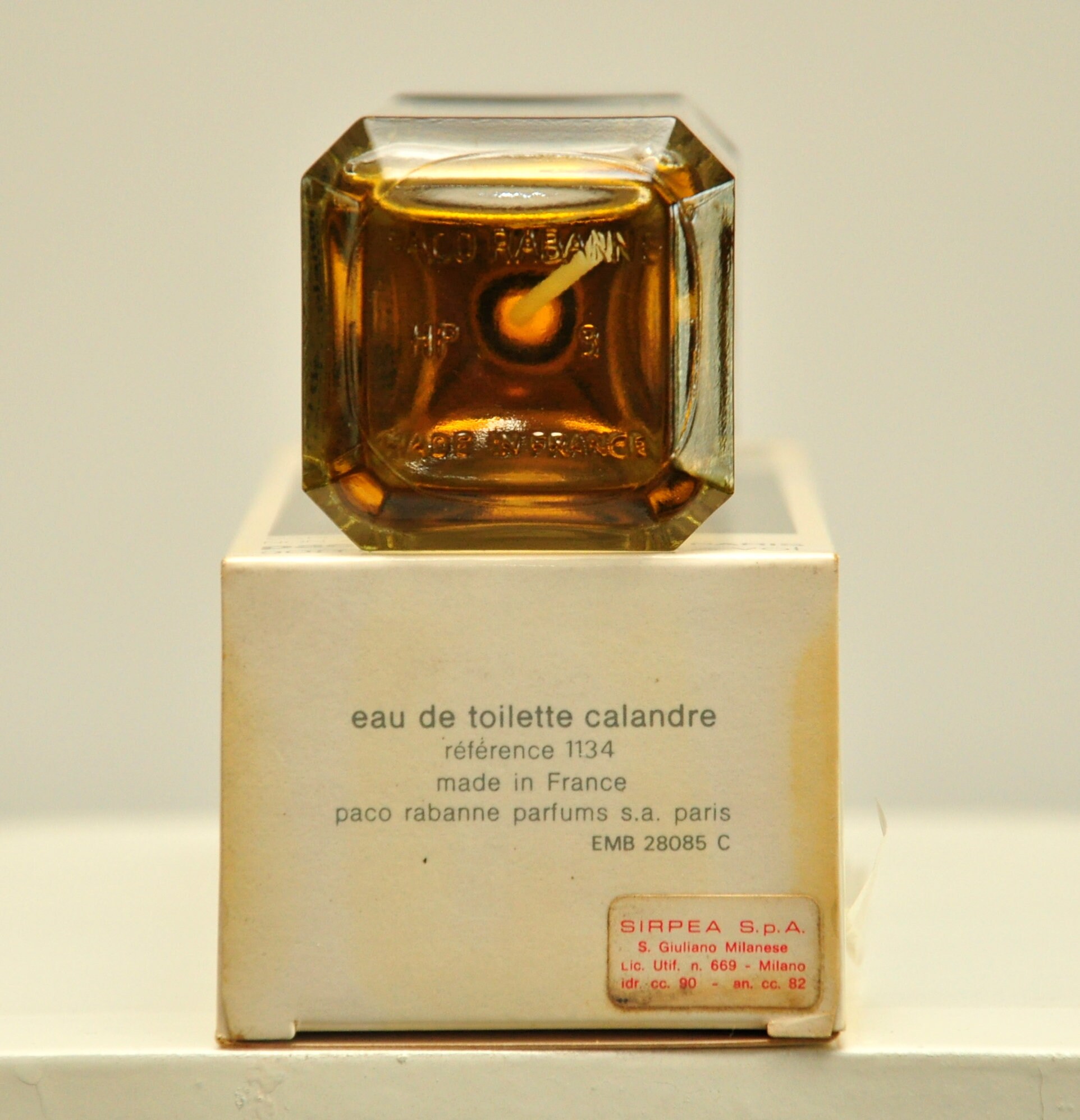 Paco Rabanne Eau De Calandre Eau De Toilette 90ml 3.04 Fl. Oz. Spray Perfume for Woman Rare Vintage Old 1969 Version 1980 Etsy UK