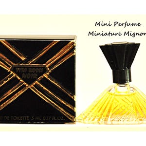 Tita Rossi Noir Eau de Toilette Edt 5ml Miniatur Splash No Spray Damen Parfüm Selten Vintage 1989