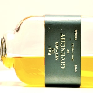 Givenchy Eau de Vetyver 220 ml Splash Herrenparfüm, sehr seltene Vintage-Version, 1979
